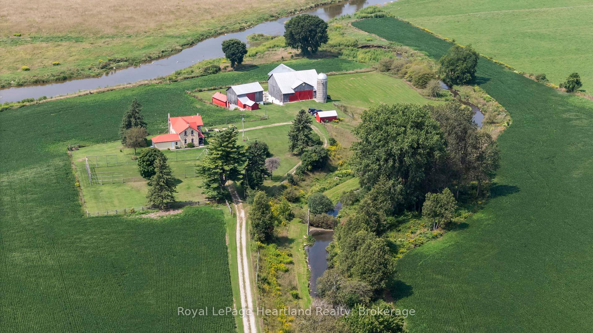 Nestled on a sprawling 10 acre parcel of serene countryside, this enchanting property offers the perfect blend of privacy, natural beauty, and timeless comfort.