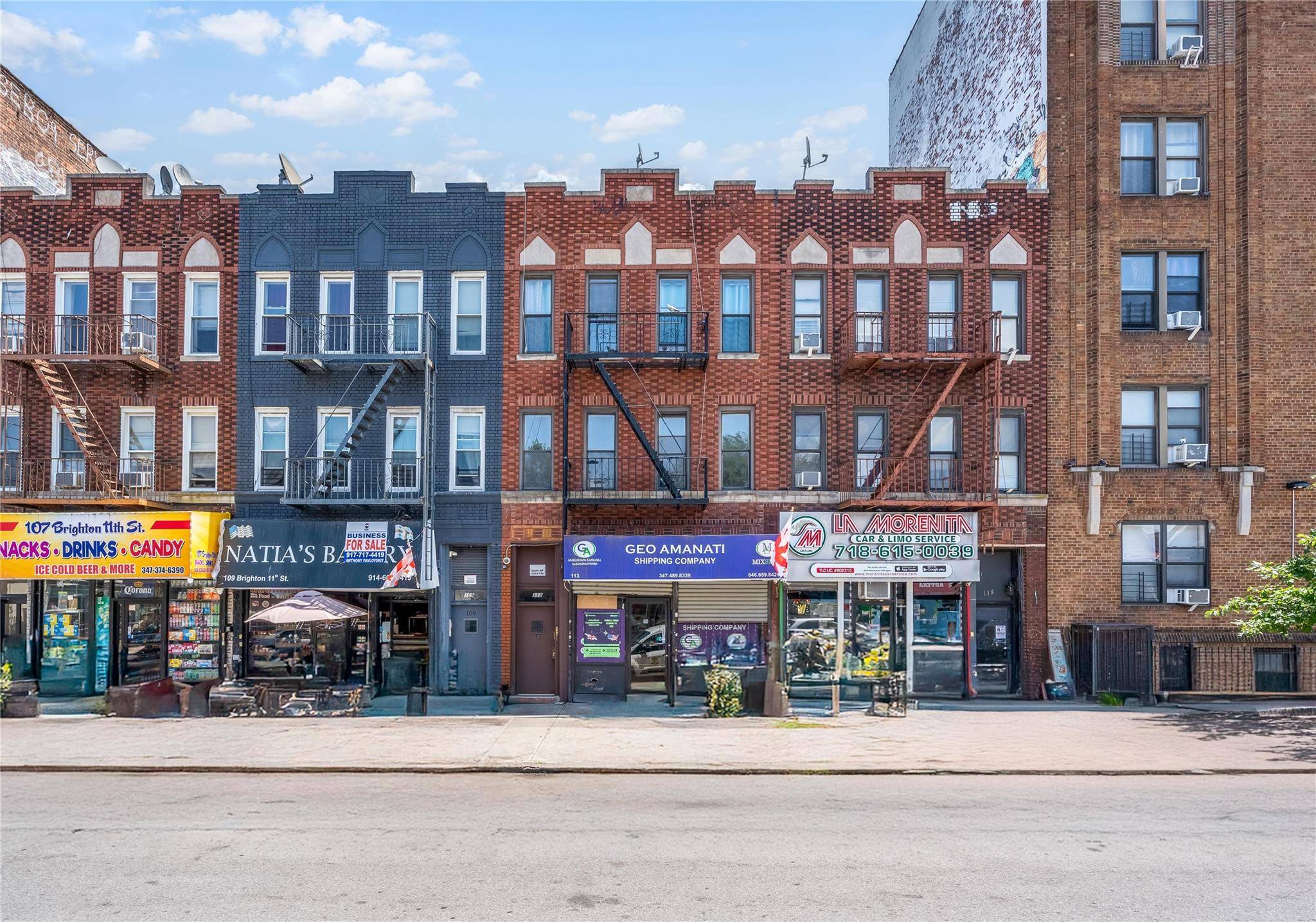 Turn Key Brighton Beach 5 Unit Mixed Use Property Available Now.