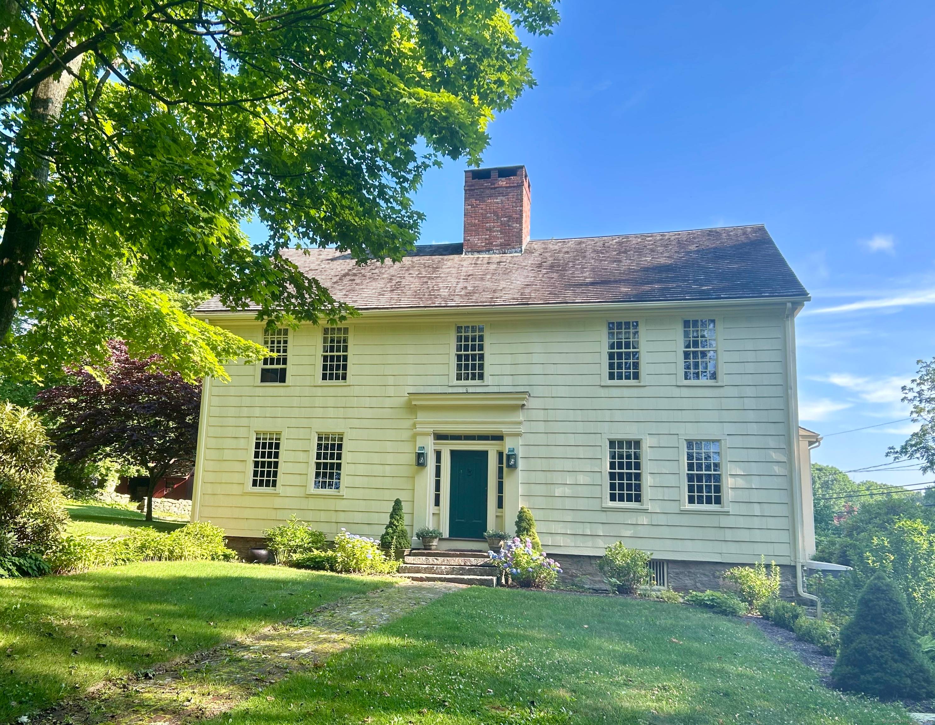 Built in 1750, Stonecrop has been called one of the finest examples of a pre Revolutionary colonial home in Southeastern Connecticut.
