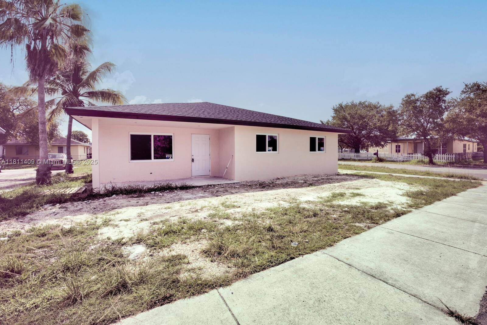 A new construction home is SW Homestead.