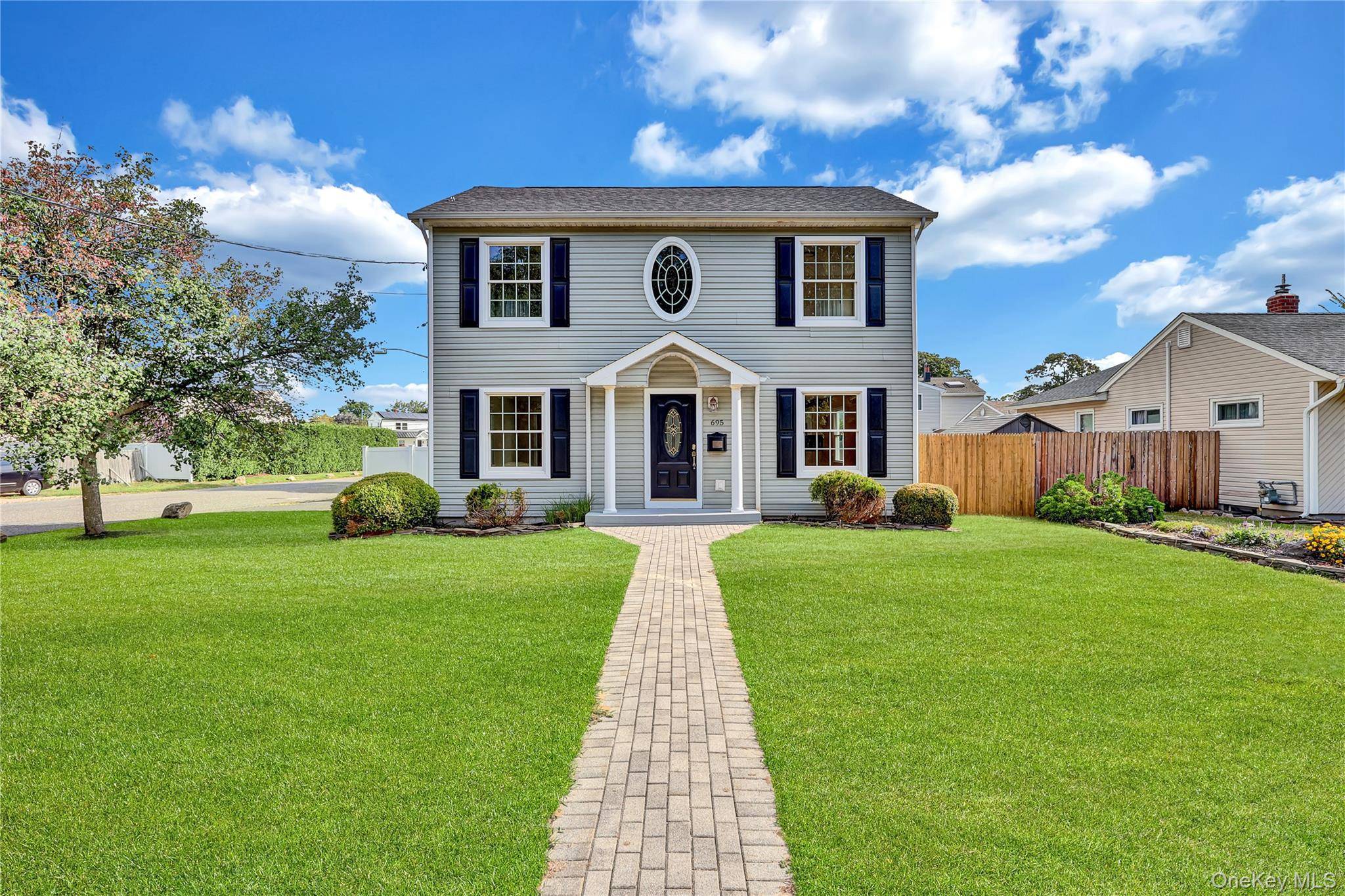 3 Bedroom, 2 Bathroom, Colonial style home with full basement, fresh paint, refurbished wood flooring, updated kitchen and bathrooms, new appliances.