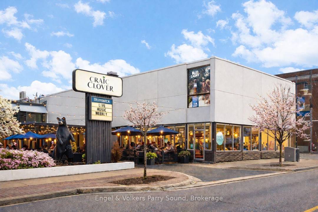 Exceptional Hospitality Investment in Downtown Parry Sound Rare opportunity to acquire a well established 22 room hotel and thriving sports bar LLBO restaurant located on a prominent corner in the ...
