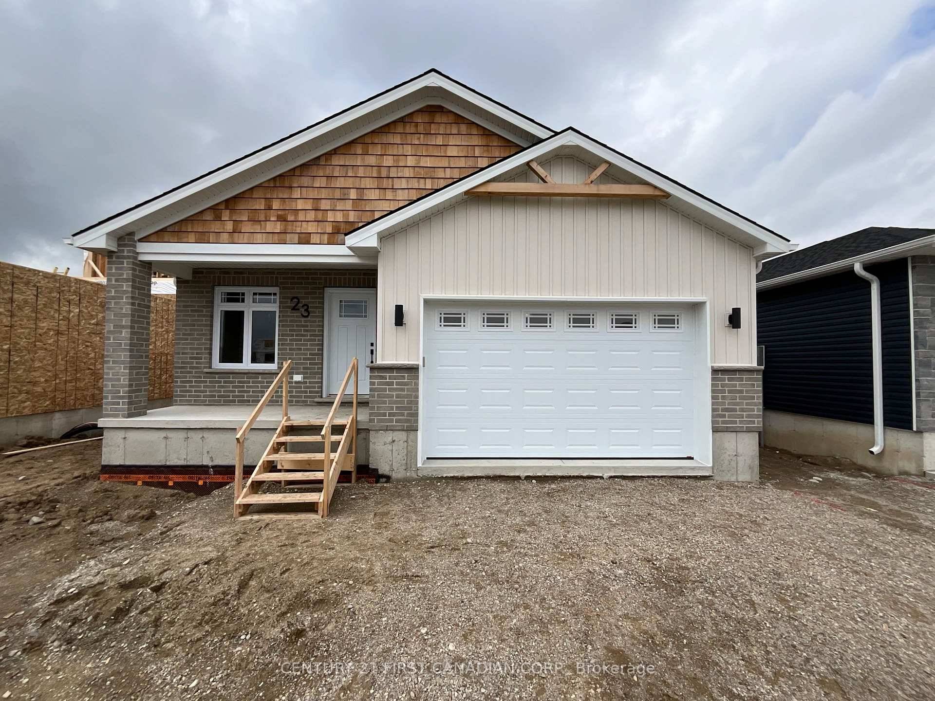 UNDER CONSTRUCTION This stunning 1, 541 sq ft bungalow, expertly crafted by Robinson Carpentry, blends elegance with functionality for a truly exceptional home.