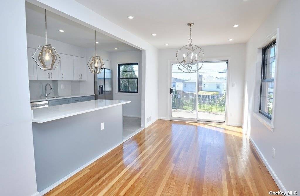This beautifully renovated one family home in the sought after Whitestone, 2 blocks from a shopping center, busses, hughways and more !
