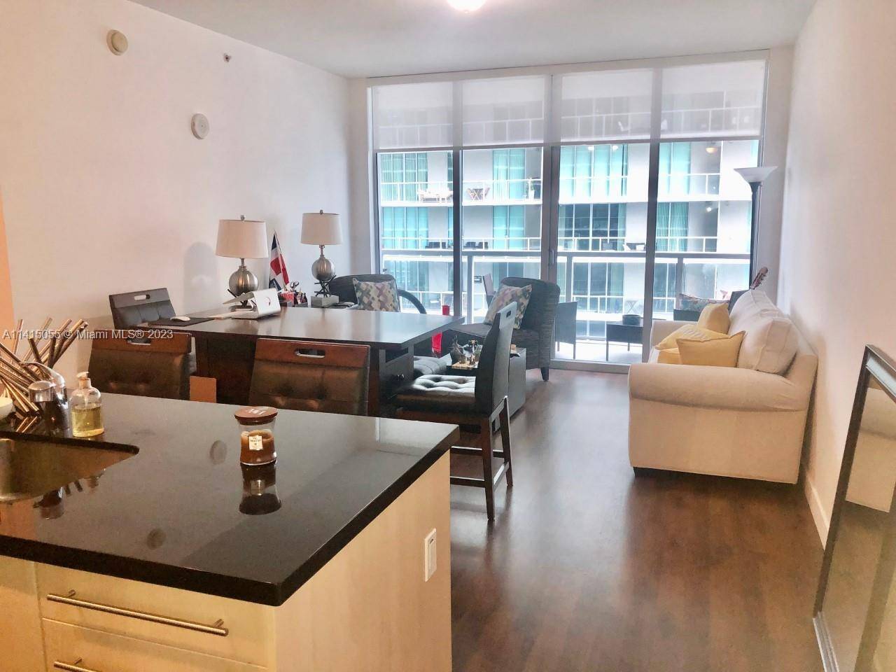 1 bedroom condo at Axis on Brickell.