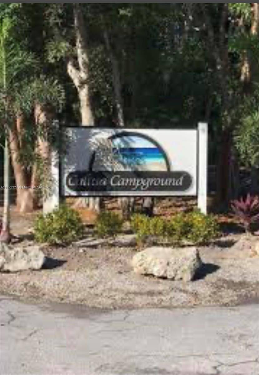 Residential lot for sale Calusa Campground, Key Largo.