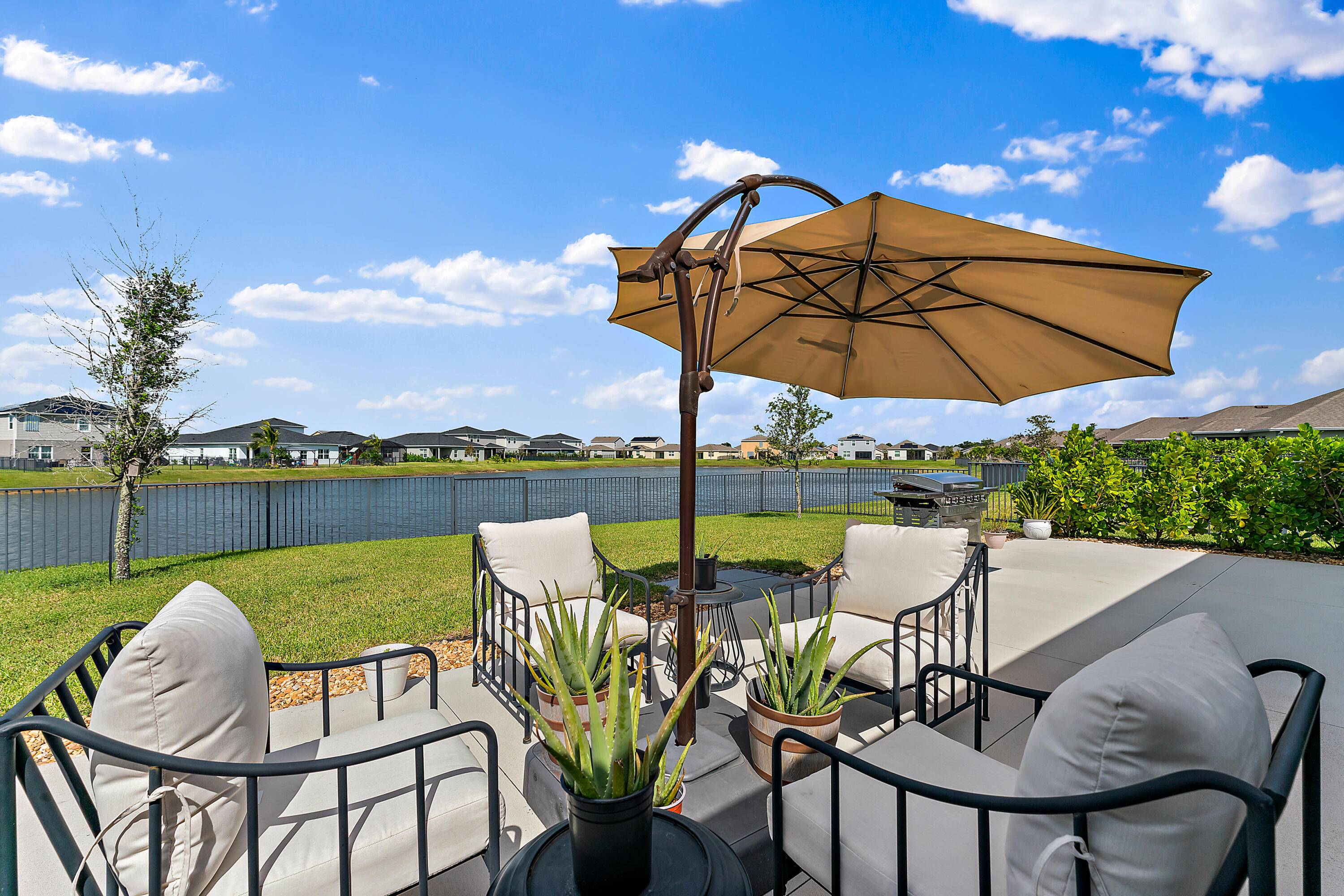 Don't miss your chance to own this stunning 3 bedroom, 2 bath lakefront home built in 2021 by DR Horton offering the perfect blend of modern style, thoughtful upgrades, and ...