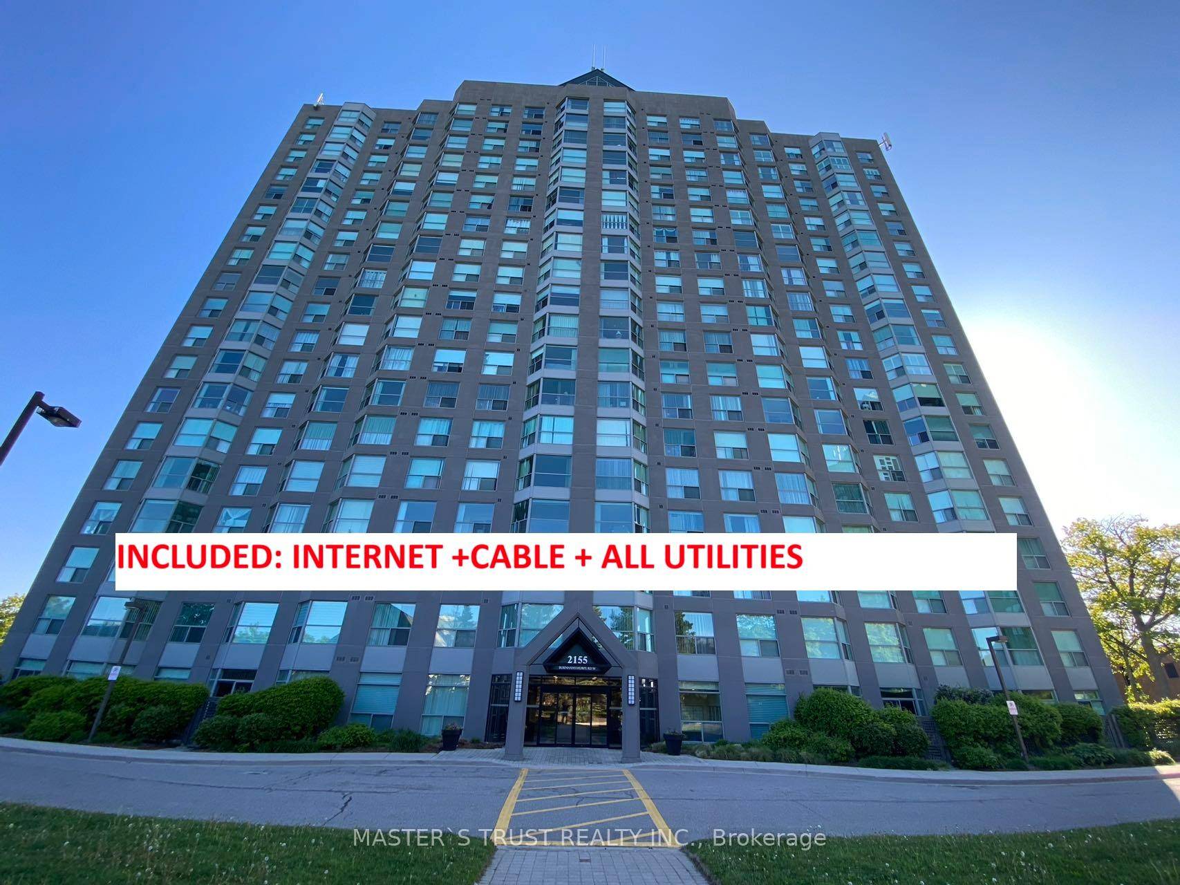ALL UTILITIES PLUS CABLE TV AND HIGH SPEED INTERNET 2 PARKING 1 LOCKER ARE INCLUDED.