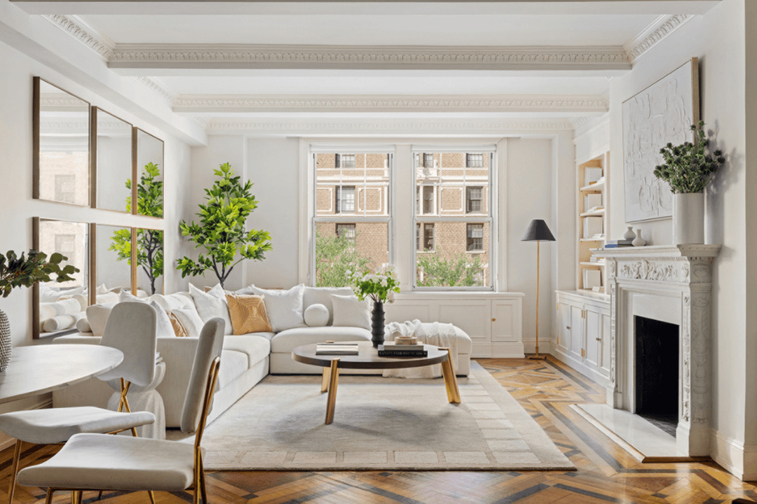 A rare opportunity to acquire a beautifully proportioned two bedroom, two bath prewar residence with sweeping views over Park Avenue, just two blocks from Central Park.