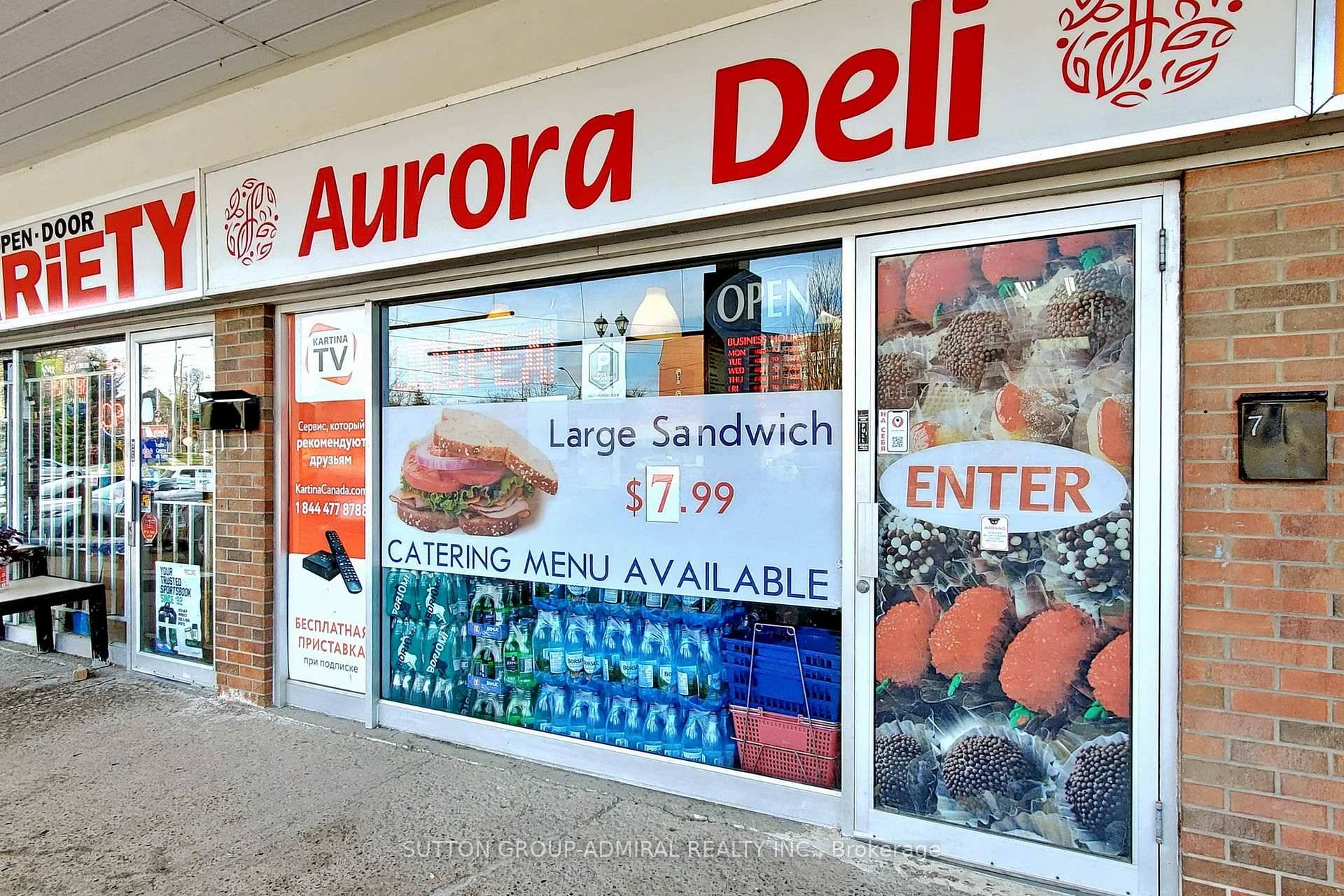 OPPORTUNITY TO OWN FAMILY BUSINESS In A Bustling Plaza On Yonge St.