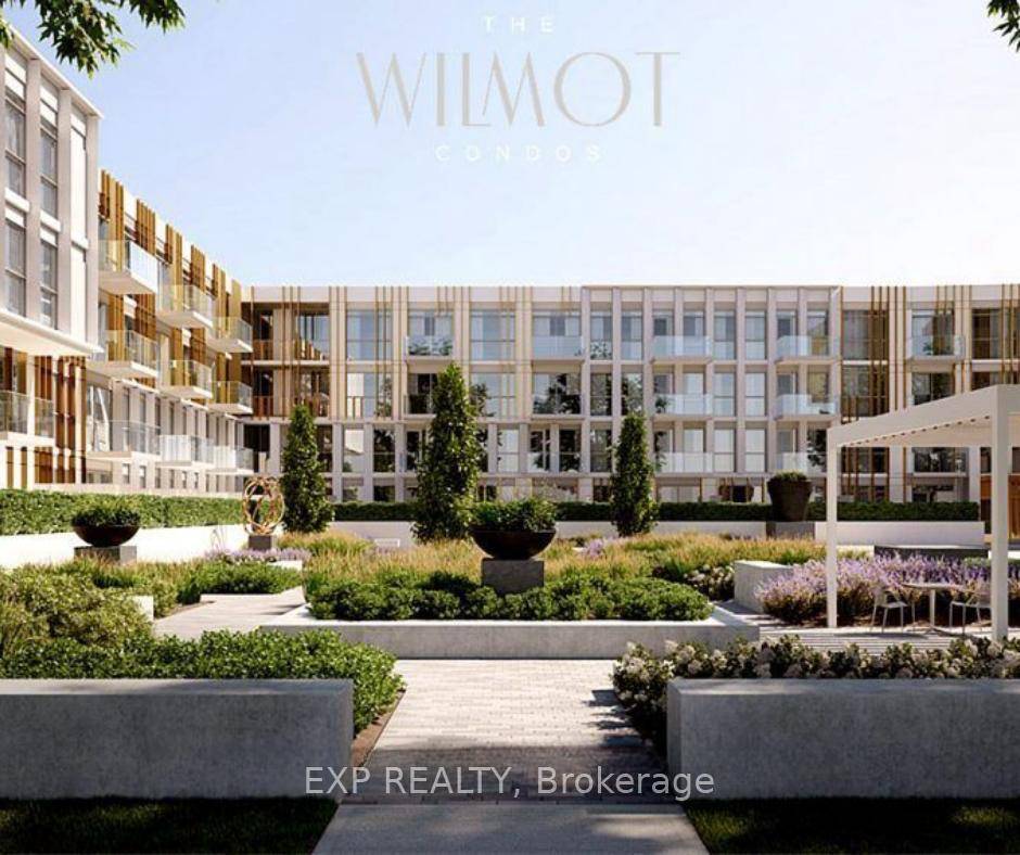 Be the first one to occupy this brand New Wilmot 1 plus Den with door Condo with 2 full washrooms, Located at Dundas St.
