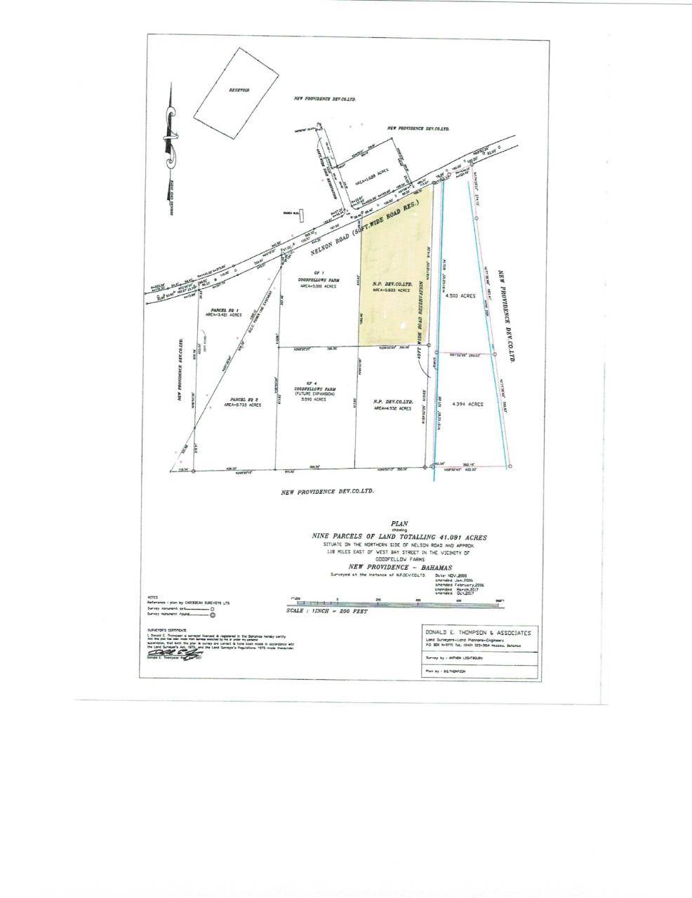 NELSON ROAD Land New-Providence