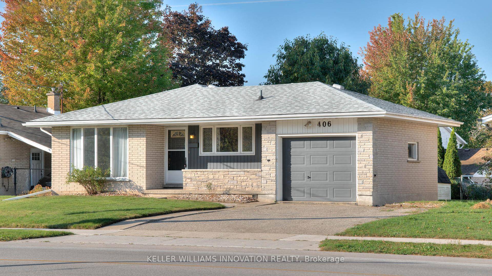 Welcome to 406 Franklin Street North a charming, solid brick bungalow in Kitcheners sought after Stanley Park area !
