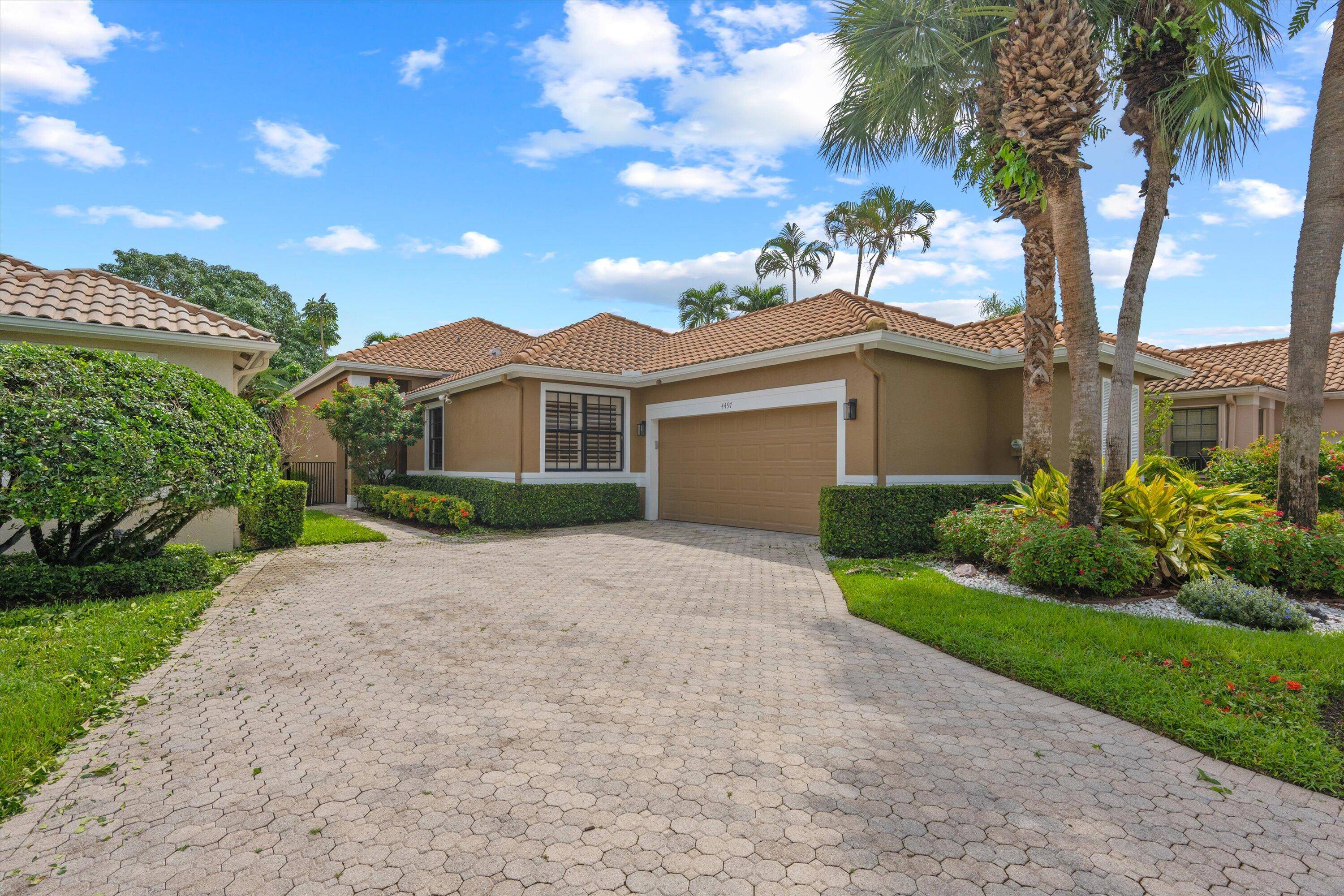 Welcome to this beautifully updated single family home located in the Barclay neighborhood of Wycliffe Golf and Country Club.