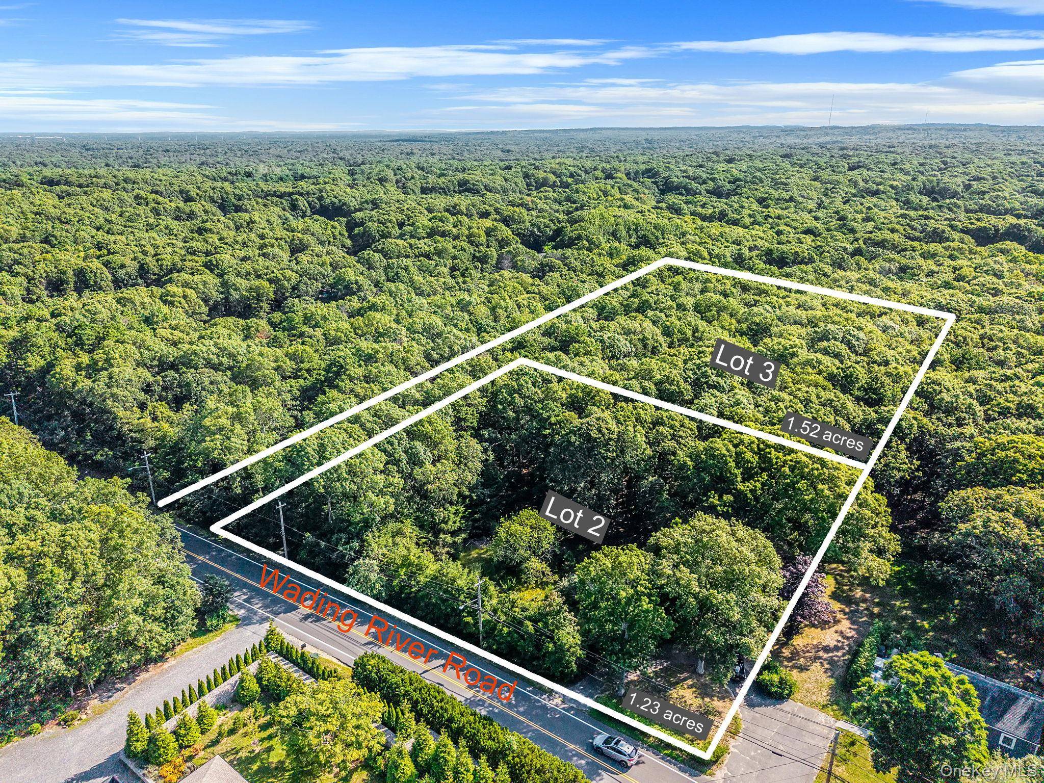 2 beautiful, wooded building lots.