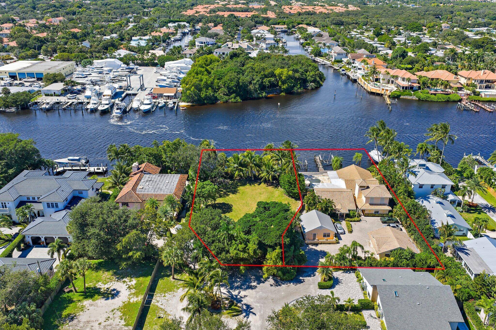 Positioned at the end of a quiet, mature oak tree lined, cul de sac street, West of Ellison Wilson Road and North of PGA Blvd.