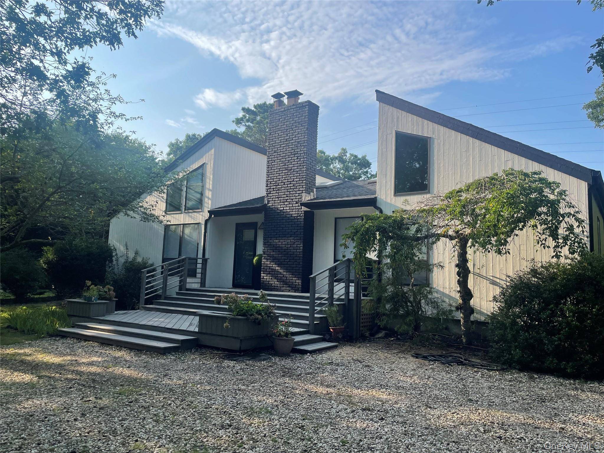 This hidden gem in East Hampton is situated on Blue Jay Way, a quiet cul de sac street nestled in the heart of The Hamptons.