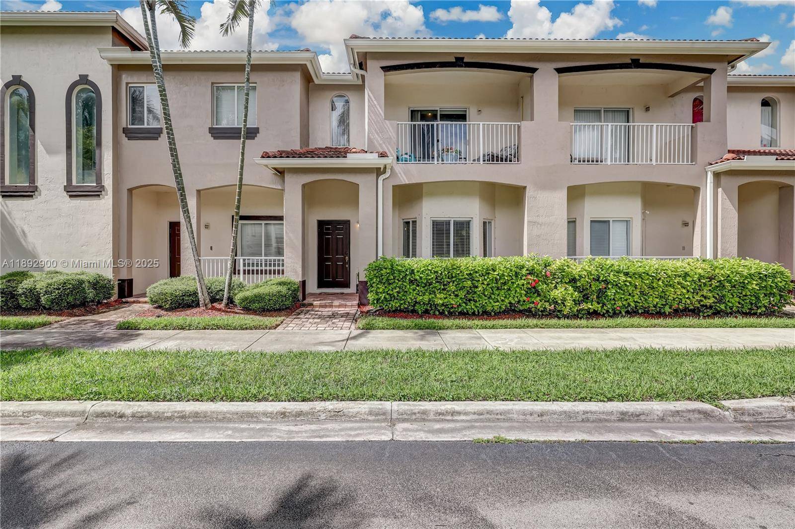 Welcome to this spacious two bedroom, two and half bathroom townhouse, located in a well maintained gated community.