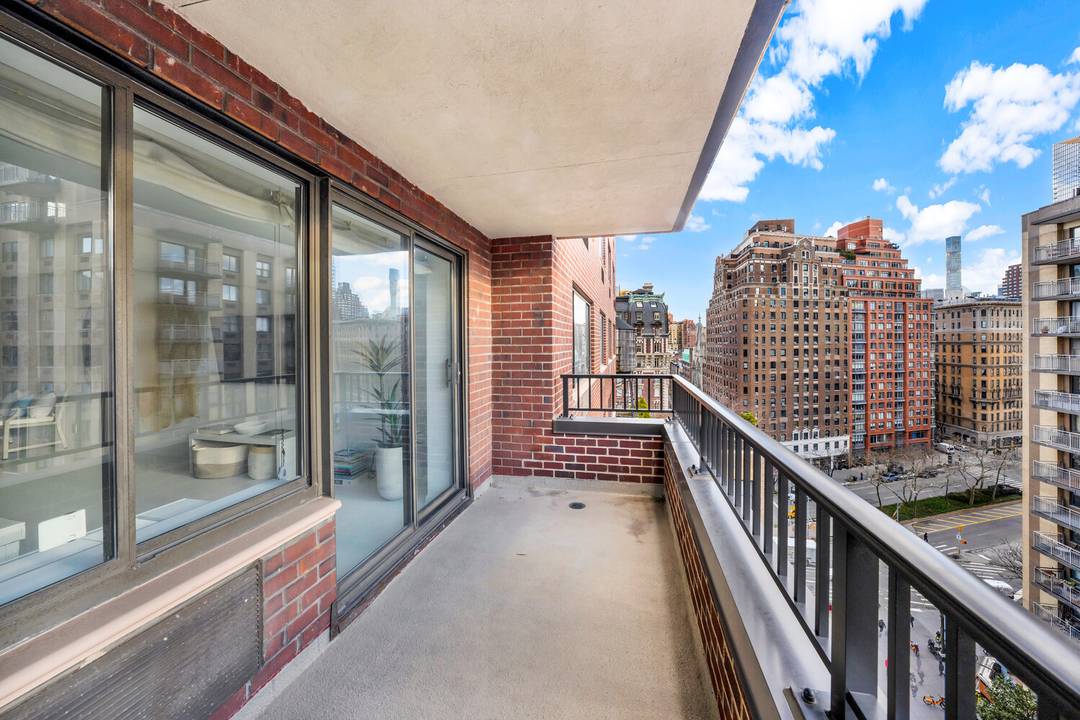 Presenting an oversized, beautifully renovated two bedroom apartment featuring a private terrace with stunning Northern exposure with open city views from the twelfth floor.