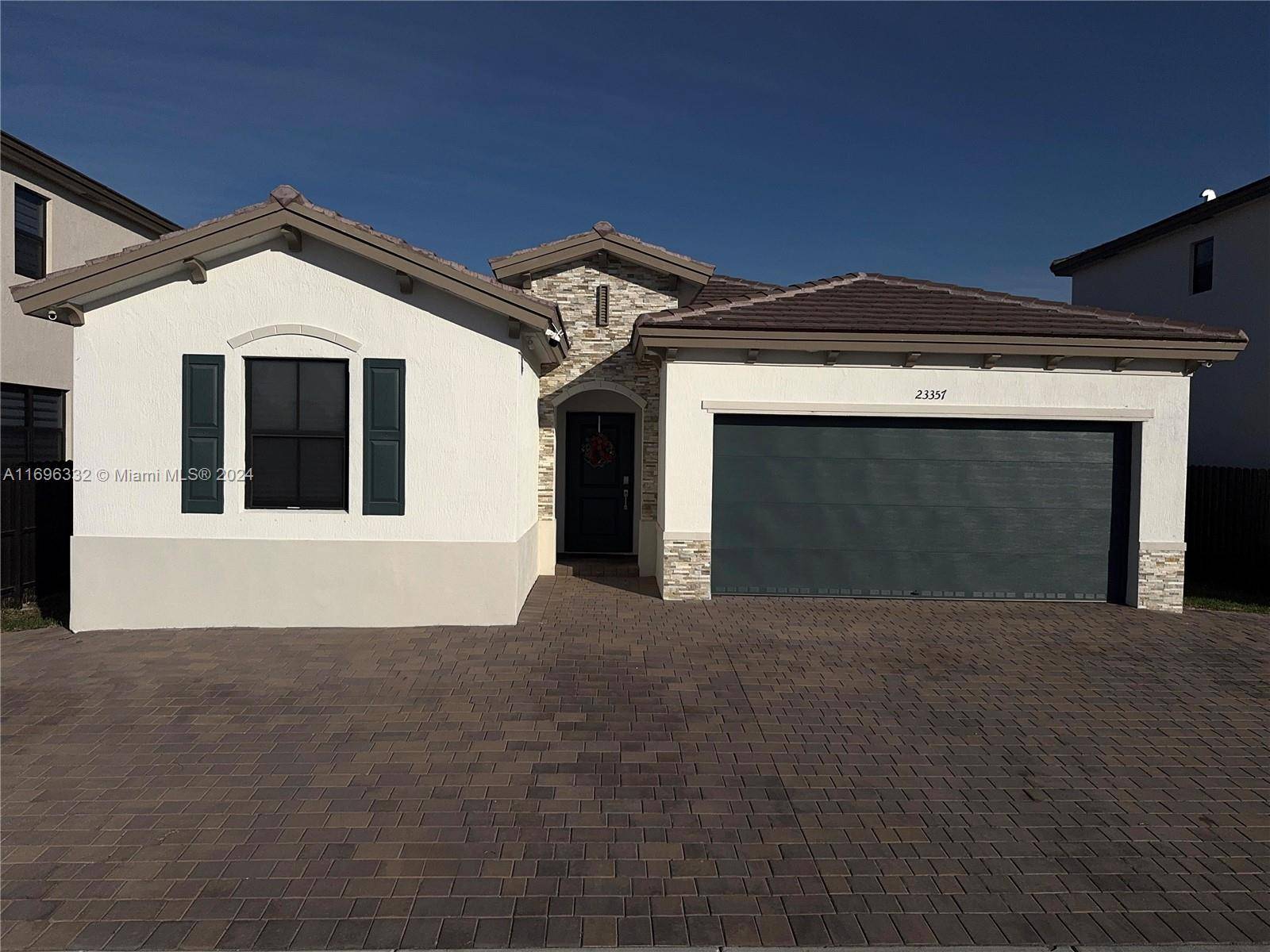Beautiful spacious 4 3 single family home built in 2023 in a very fast growing area with all new homes.