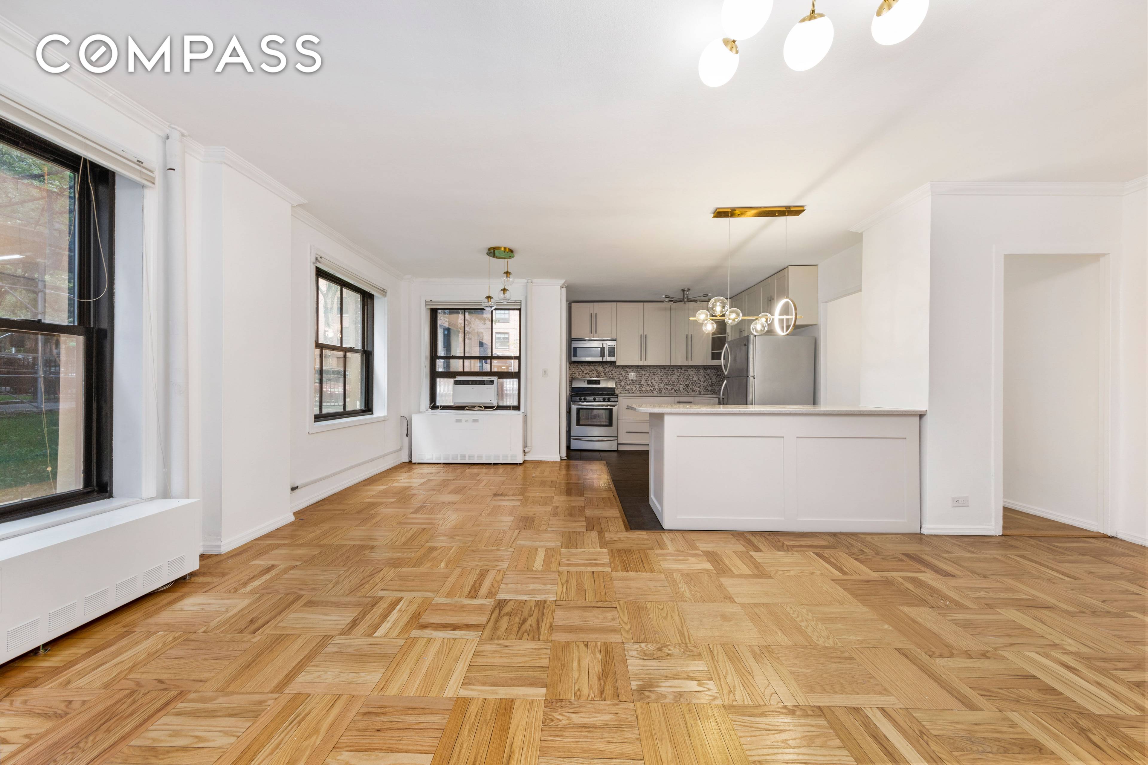 Let the Sunshine In Luxe Light in Clinton Hill Welcome home to this sun drenched, corner 2BR 1BA stunner in the iconic Clinton Hill Coops freshly renovated and back on ...