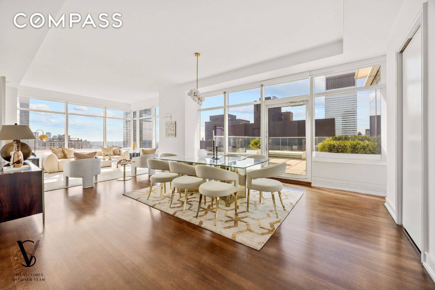Welcome to Residence 32F at One Beacon Court, a distinctive three bedroom, three and a half bathroom condominium that combines light, scale, and refined living in the heart of Midtown ...
