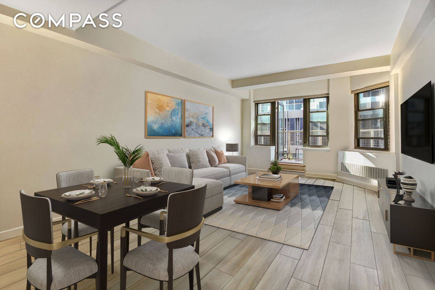 Sophisticated Living with Private Terrace in Prime Midtown Location Set high on the 12th floor of the prestigious 80 Park Avenue, this expansive one bedroom residence combines timeless elegance with ...