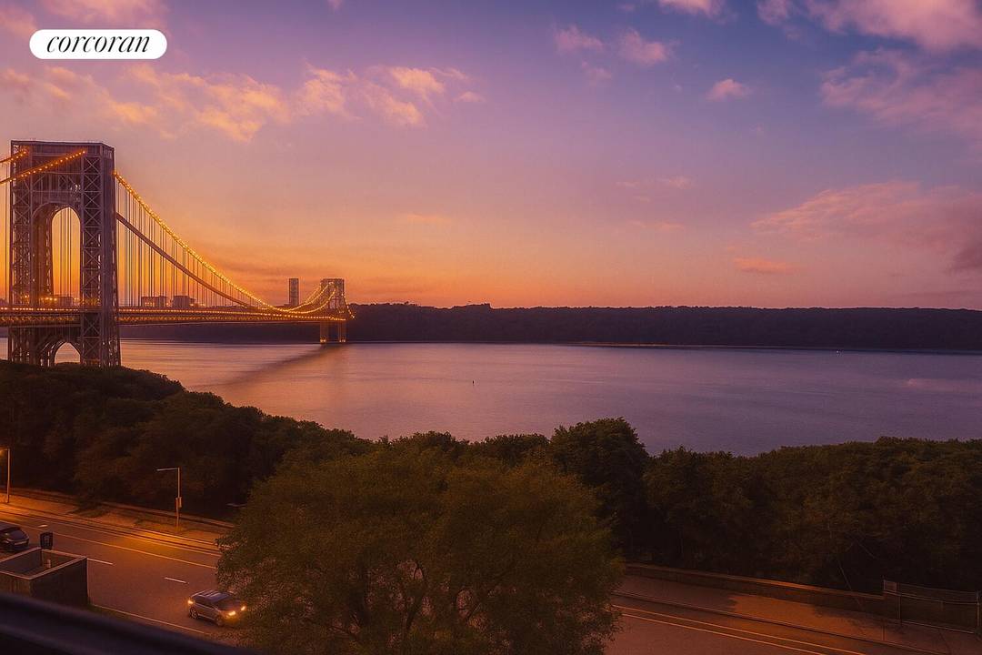 Stunning Hudson River amp ; Bridge Views from A Pre War, Rarely Available Flex 2 Bedroom in Hudson Heights 875 West 181st Street 4L.