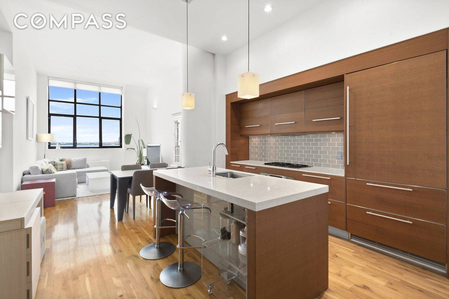 A Stunningly large one bedroom home office designer 1, 020 s f condo Loft apt OBBP.
