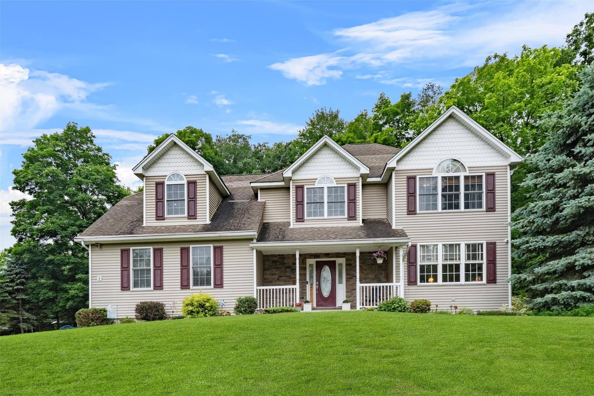 The wait is over ! Here s your chance to own the ONLY home currently listed on sought after Southeast Court in the Wallkill school district.