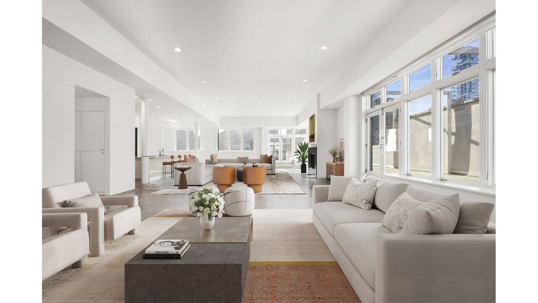 Introducing Penthouse A at 129 Lafayette Street, an extraordinary duplex crown jewel perched atop one of the most coveted full service boutique condominiums.