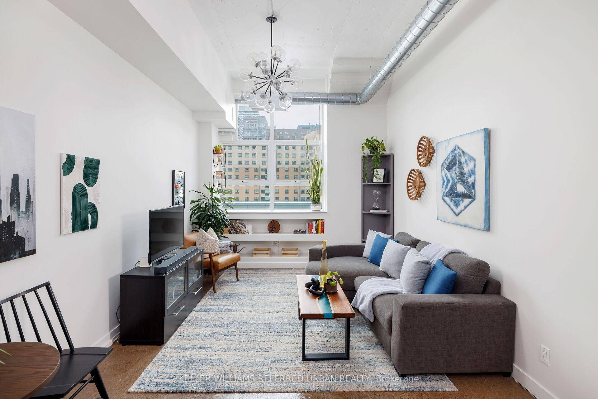 Welcome to this exceptionally spacious, rarely offered one bedroom loft with parking !