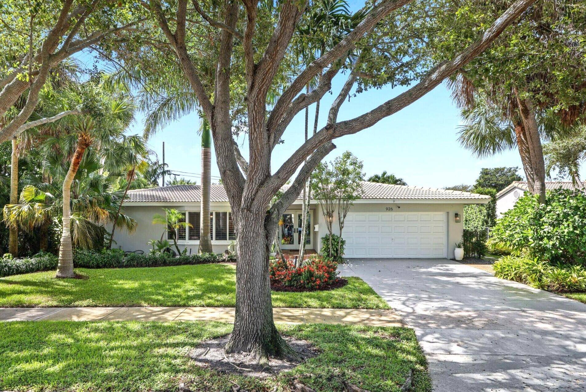 Welcome to this beautifully renovated 3 bedroom, 2 bathroom split floor plan POOL home in East Boca Raton.