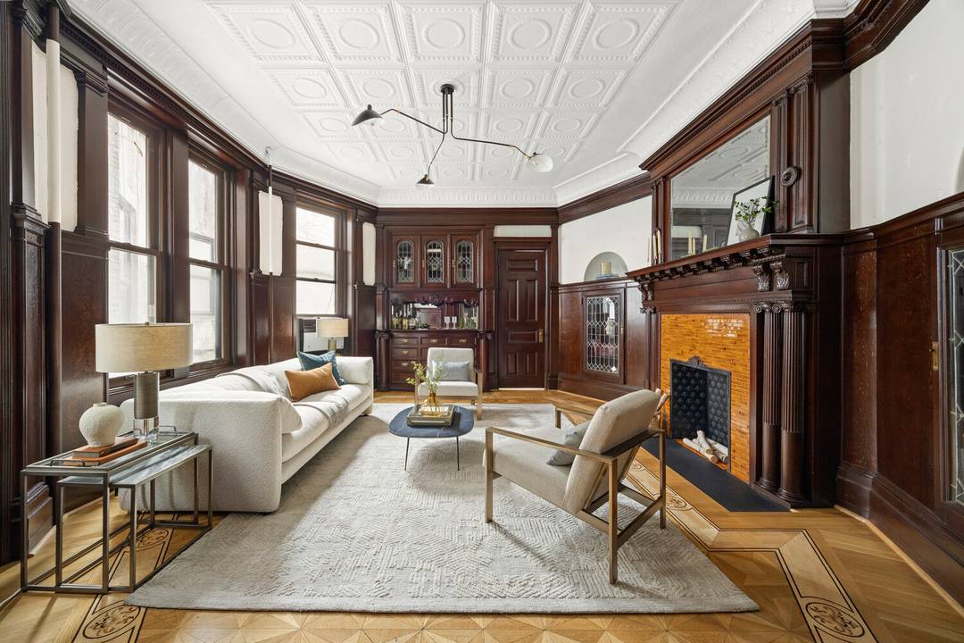 Located directly on Prospect Park, Residence 1 at 119 Prospect Park West is a beautifully designed two bedroom, one and a half bathroom duplex.