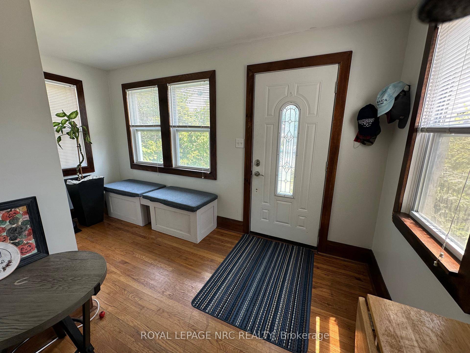 Large bright rooms and gleaming hardwood floors, this newly renovated home is a starter or retirement gem !