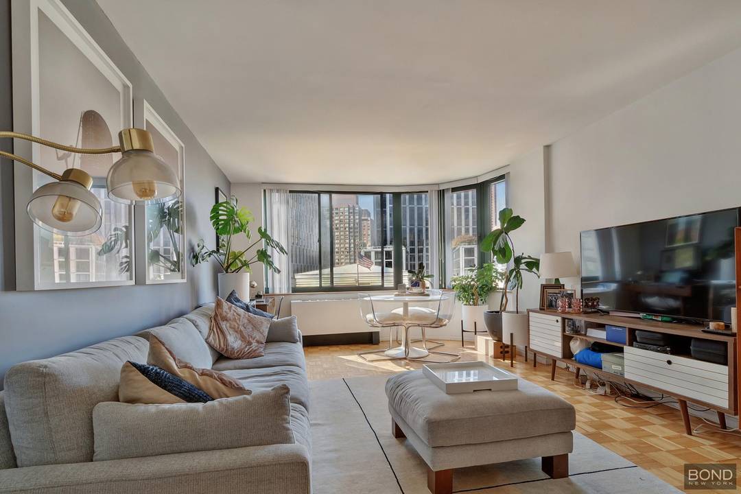 Here's an opportunity to own a rarely available D line one bedroom condo in iconic Greenwich Court, at the corner of Greenwich and Chambers in the center of TriBeCa.