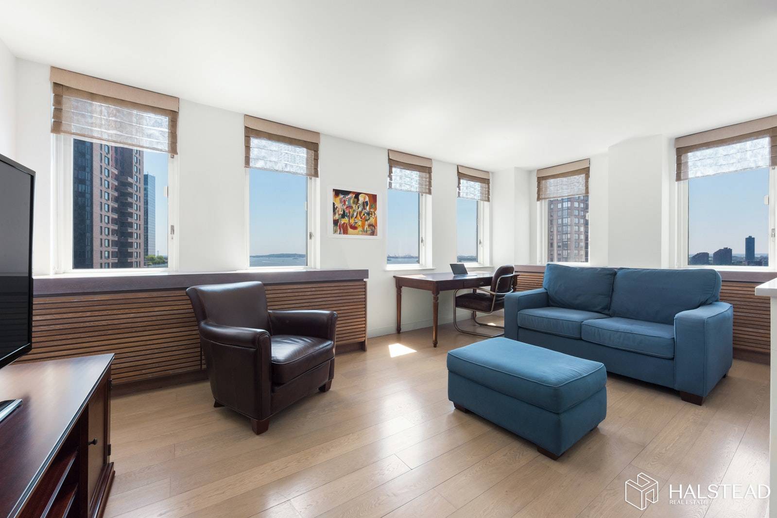 Mint condition corner apartment with ENDLESS WATER VIEW.