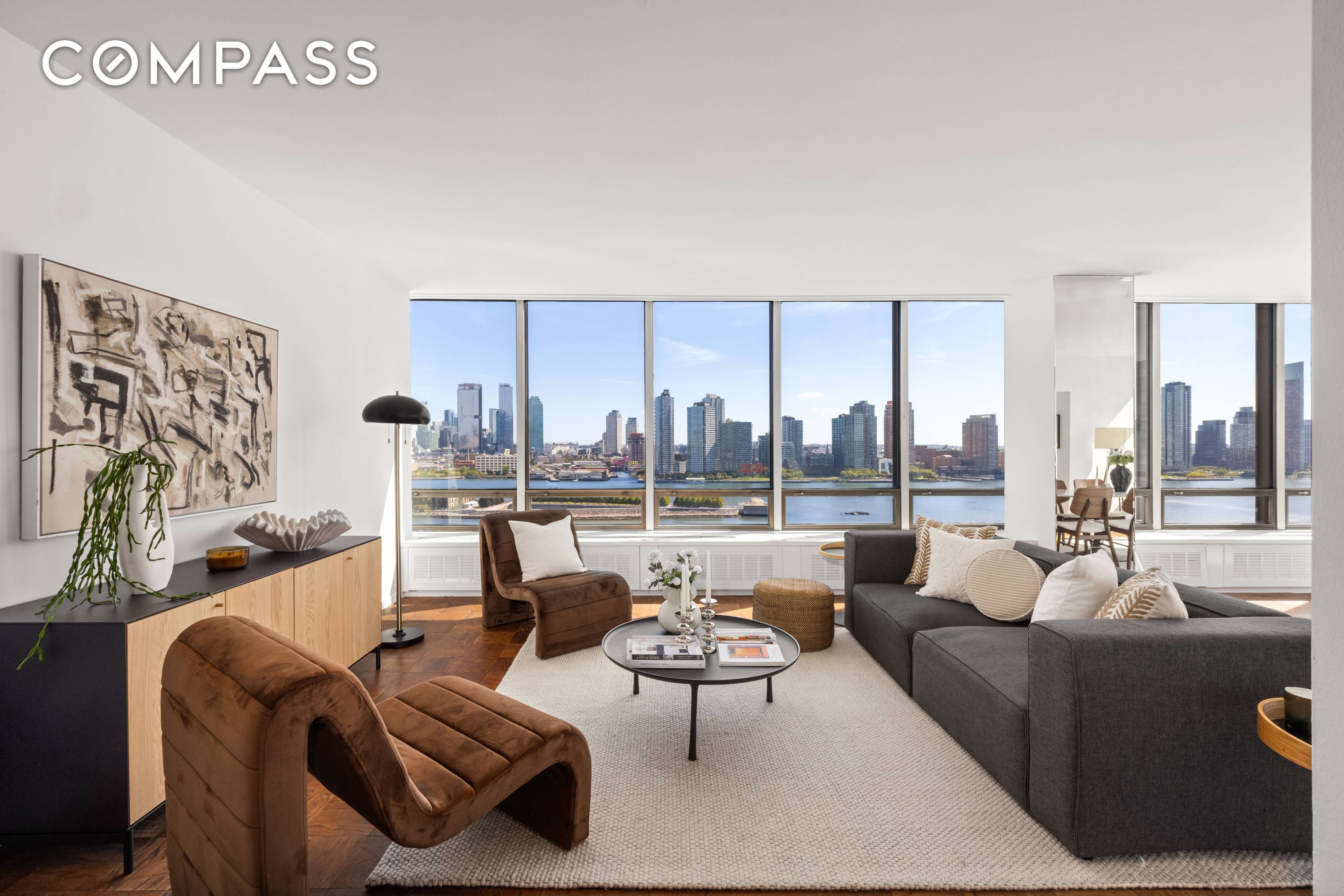 Former Home of Robert Kennedy with Iconic Views Step into history with this remarkable corner residence offering approximately 2, 000 SF of expansive living with walls of windows that frame ...