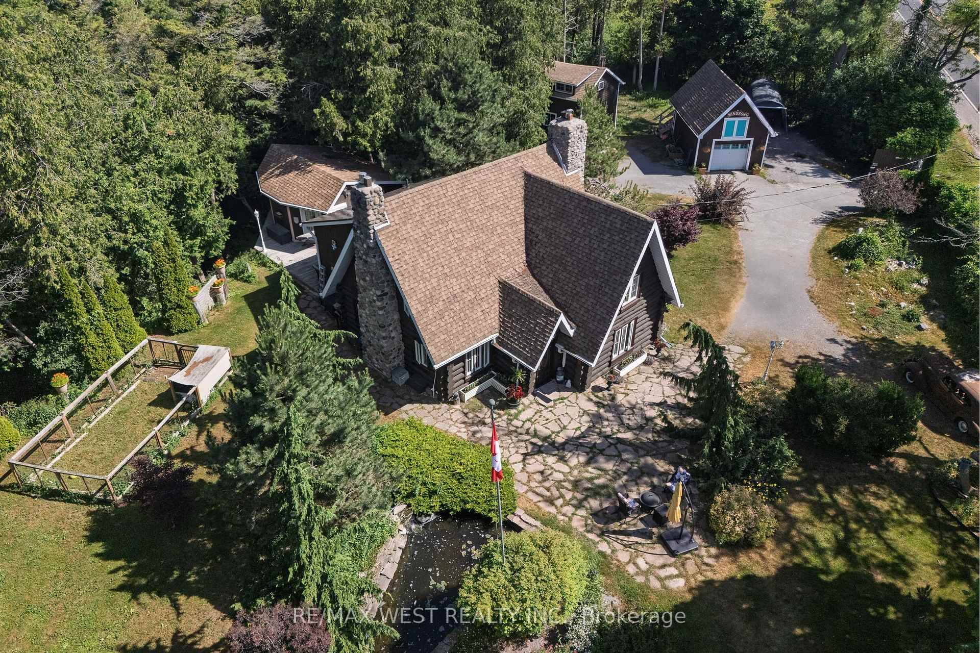 Nestled on a sprawling 3.