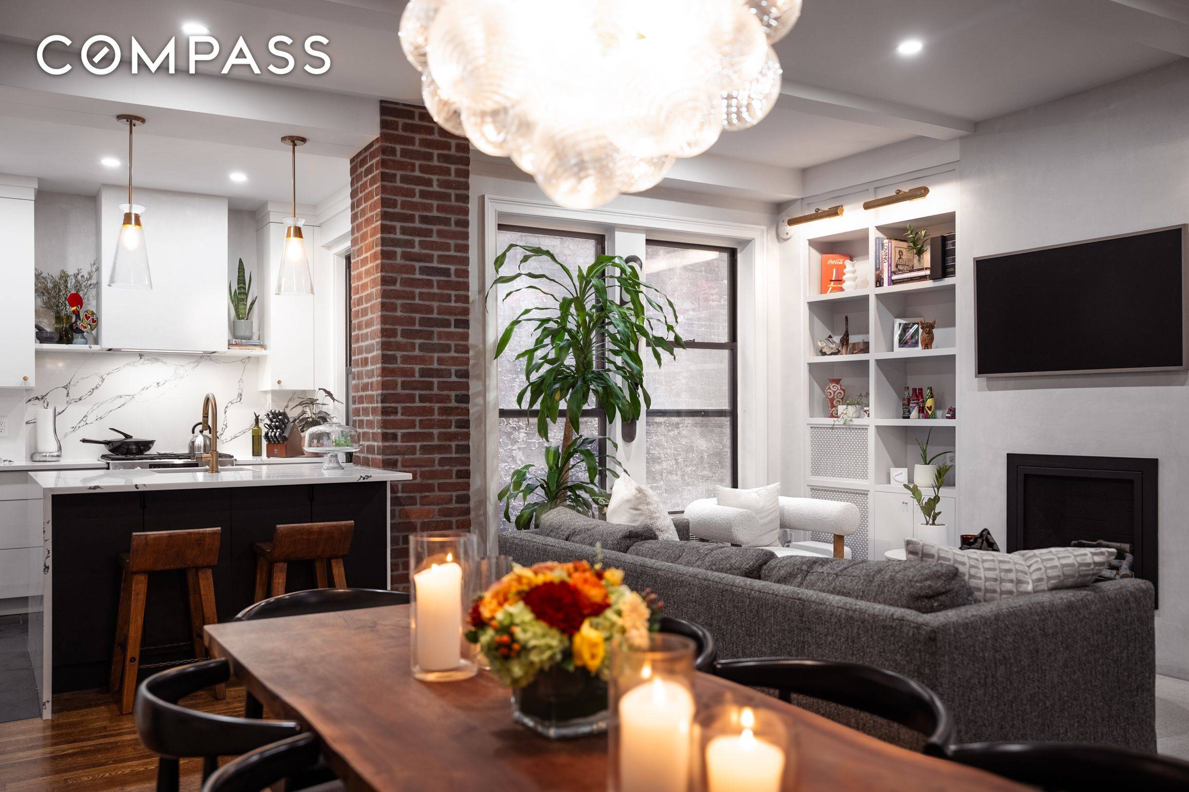 Beautifully renovated spacious 2 bedroom on a picturesque block.