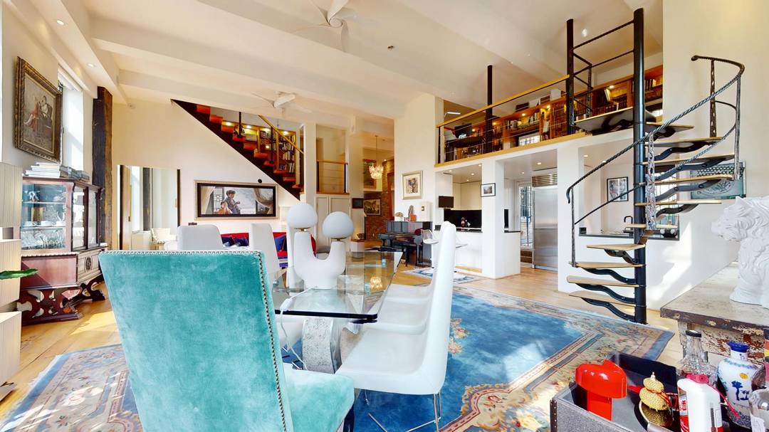 Massive Furnished Loft Overlooking Central Park One of a Kind Residence at the Harlem MeerExperience the rare opportunity to live directly across from the Harlem Meer at Central Park in ...