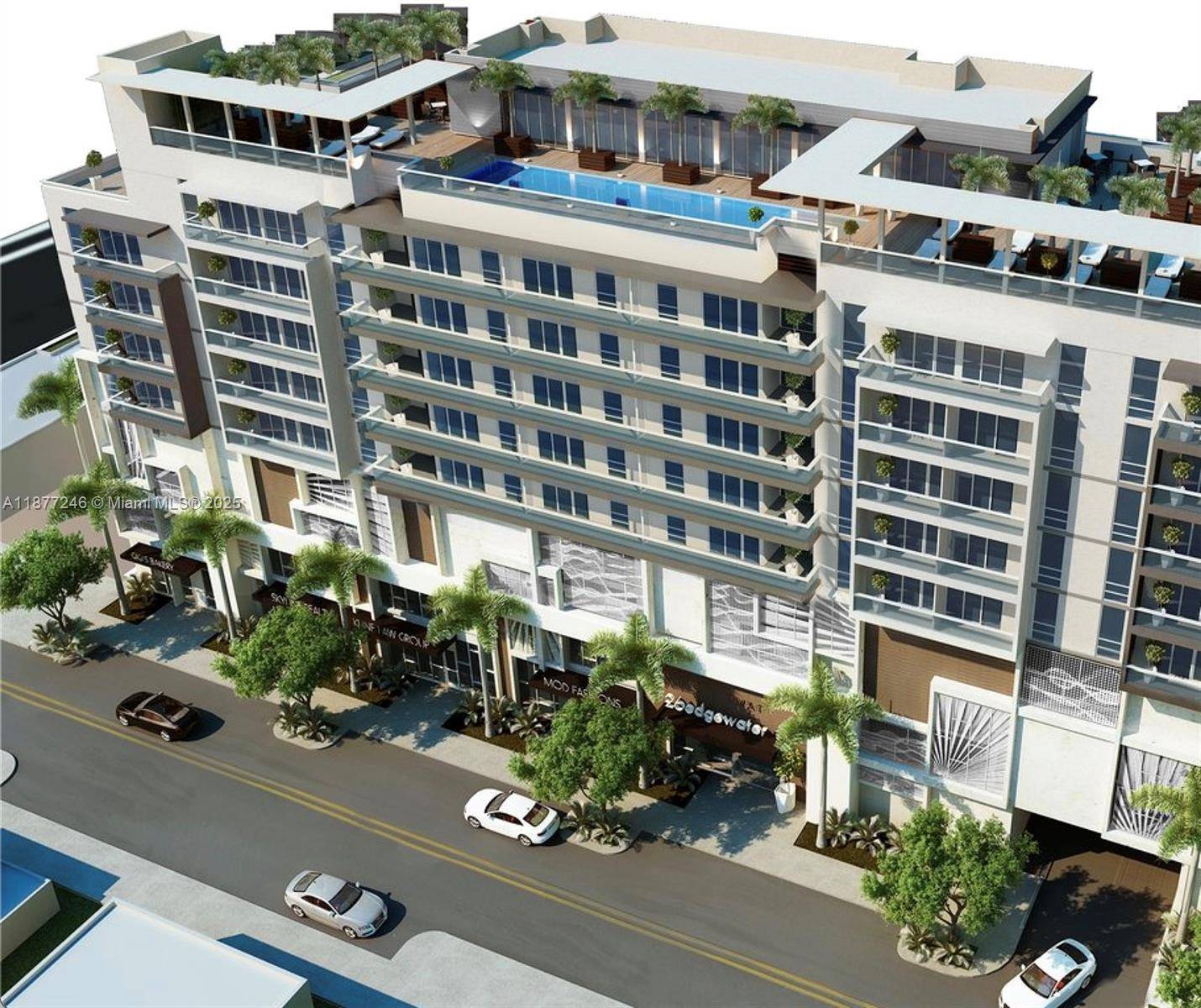 Enjoy this beautiful 2 2 apartment in one of the first boutique residences in the heart of Miami Edgewater.