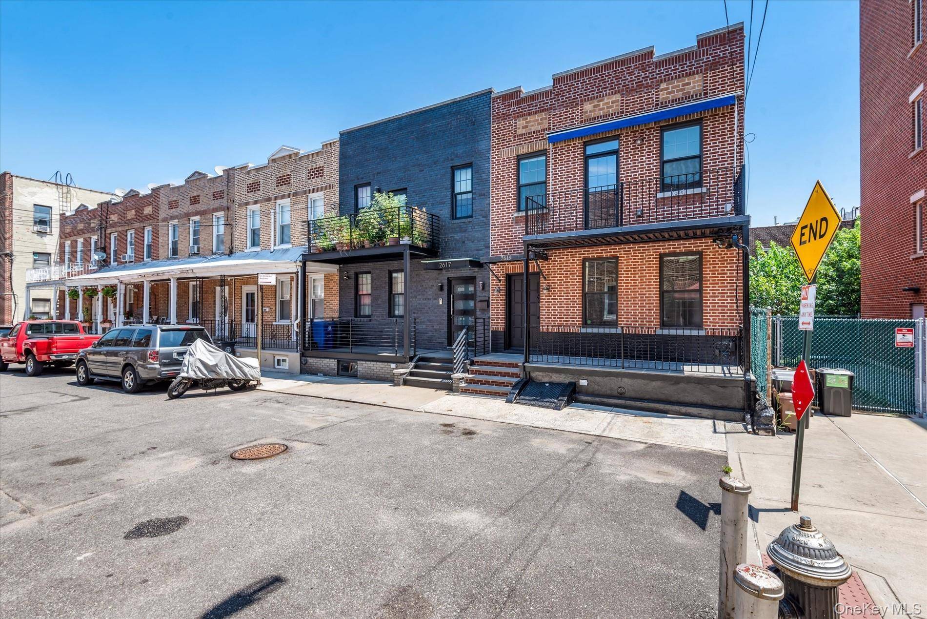 This beautifully renovated, vacant two family brick home at 26 19 14th Place presents a rare opportunity on a quiet cul de sac, just two blocks from Astoria Park.