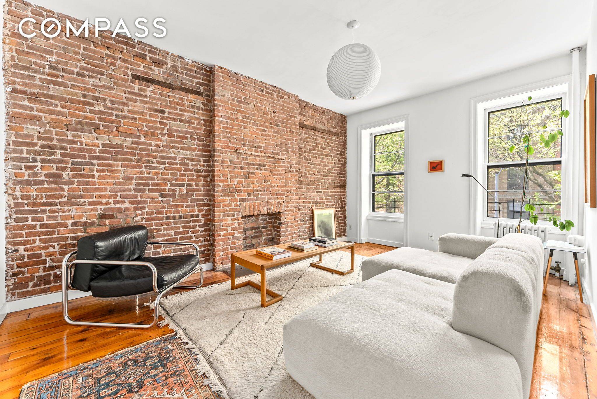 Brooklyn Brownstone living at its best is here at 93 Sterling Place Apt 2 a three bedroom duplex with two bathrooms, laundry room, beautiful hardwood flooring, ample storage all at ...