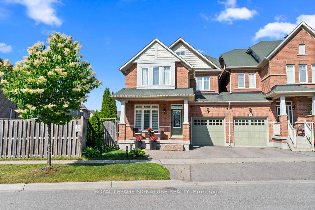 Absolutely Stunning End Unit Townhouse Feels Like a Detached Home !