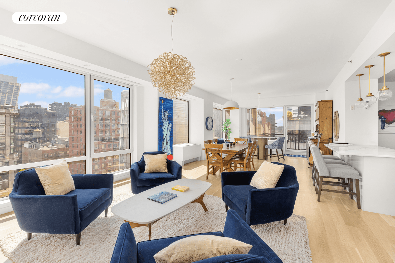231 Tenth Avenue Penthouse Two is a 2600 square foot, 3 bedroom, 3.