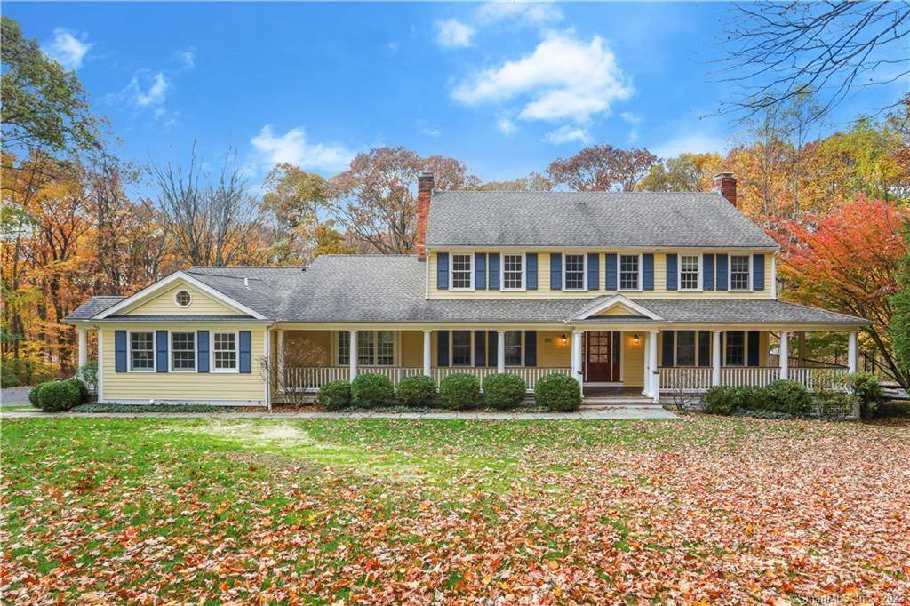 Fantastic five bedroom colonial down private drive.