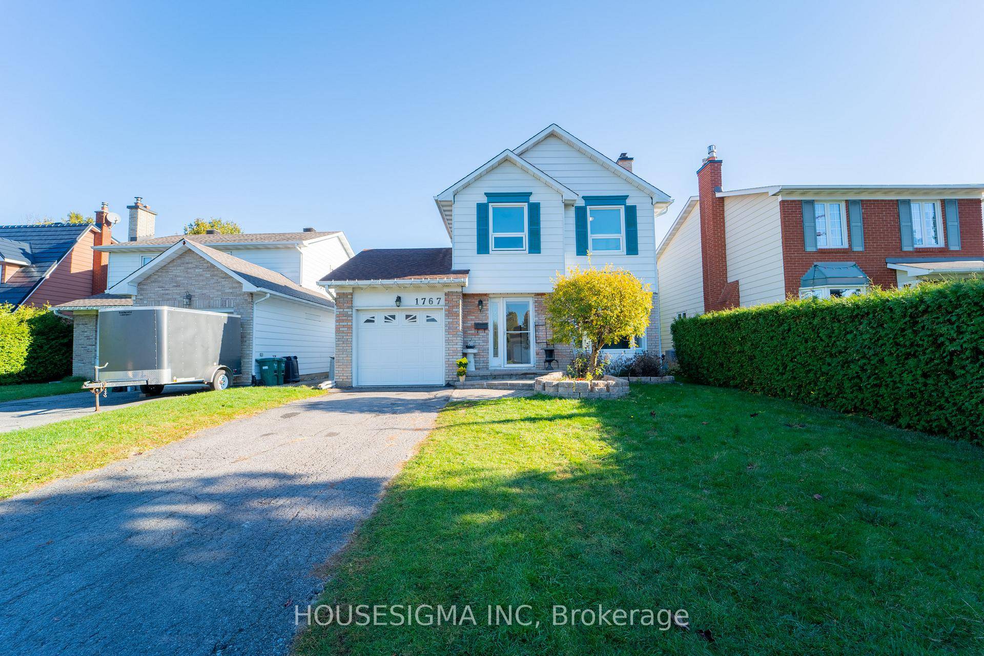 This charming home features three spacious bedrooms and beautifully upgraded bathrooms.