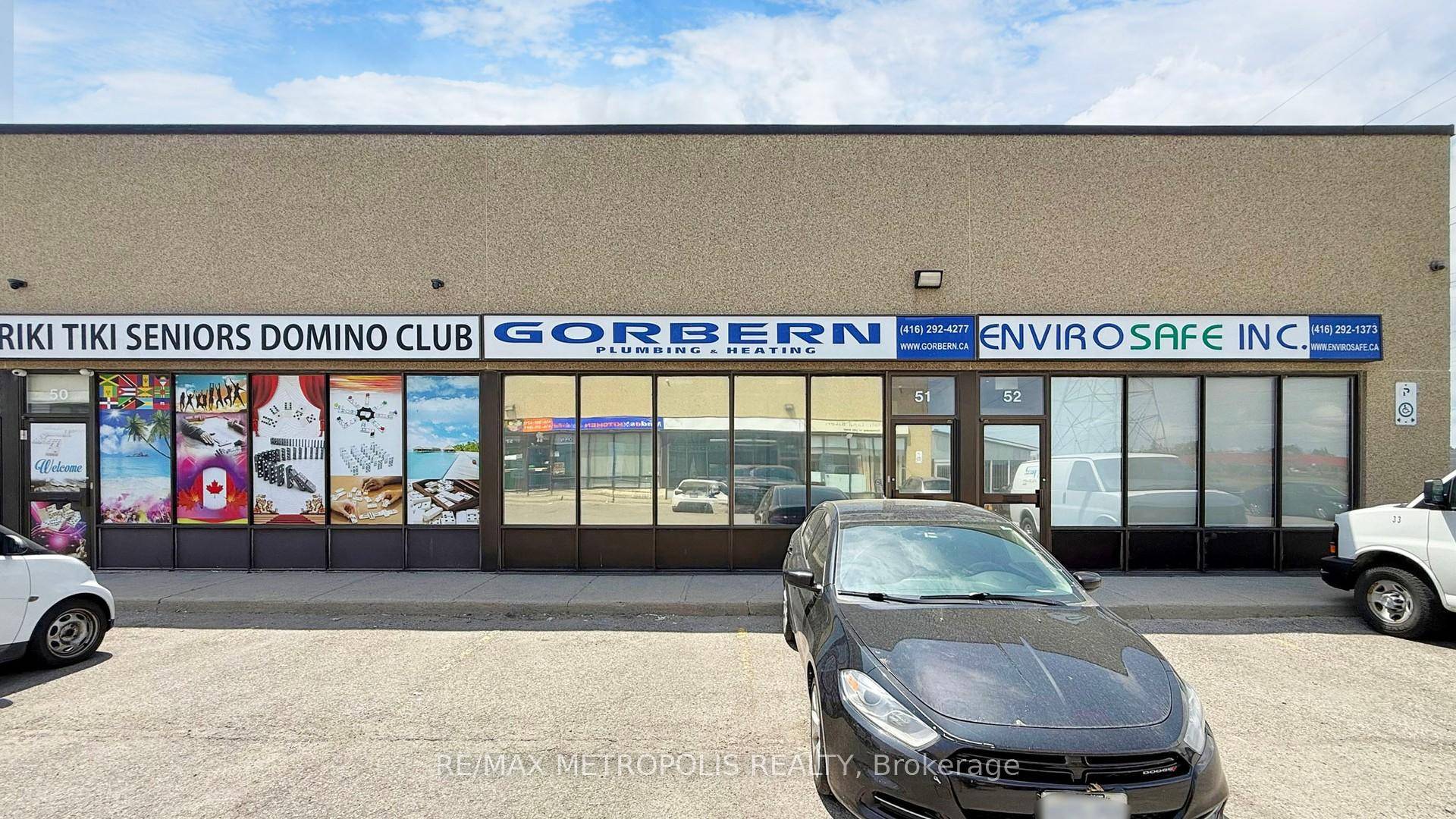 A professionally designed commercial condo located in a prime Scarborough business district.
