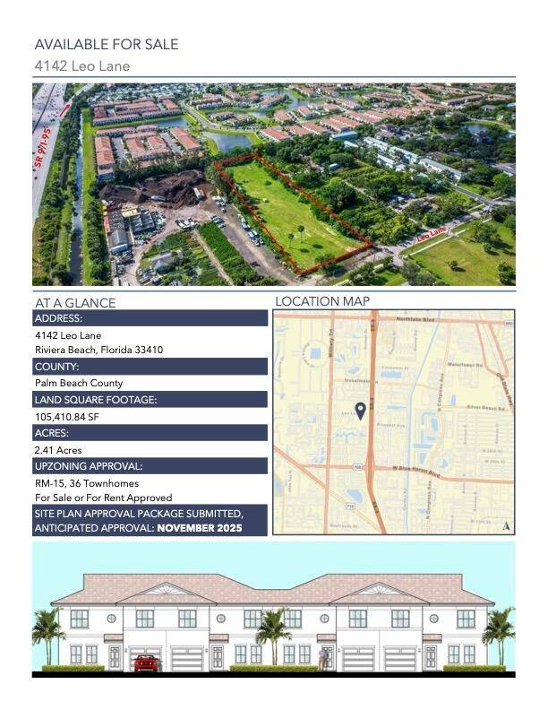 Perfect investment opportunity on the border of Riviera Beach and Palm Beach Gardens !